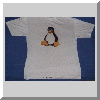 Tux auf einem T-Shirt